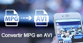 Convertir MPG en AVI