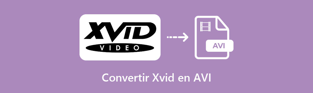 Convertir XVID en AVI