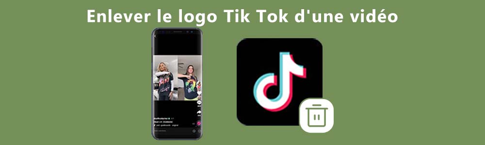 Enlever le logo TikTok d'une vidéo