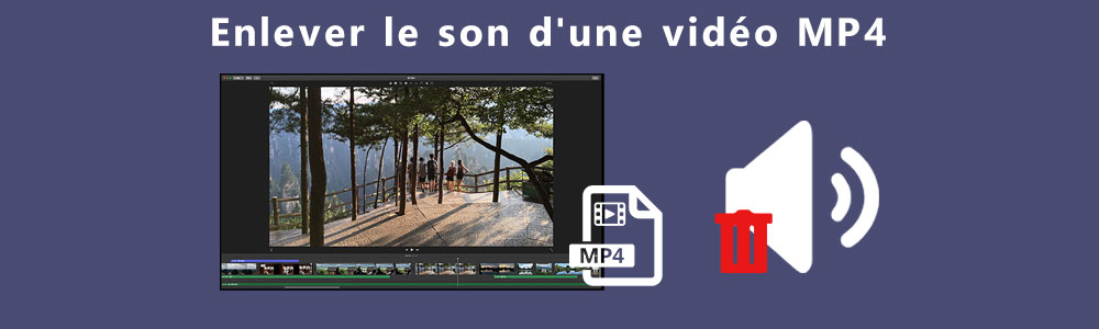 Enlever le son d'une vidéo MP4