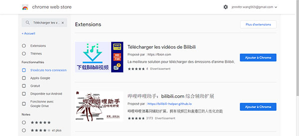 Télécharger les vidéos de Bilibili