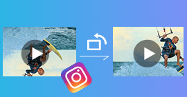 Faire pivoter la vidéo sur Instagram