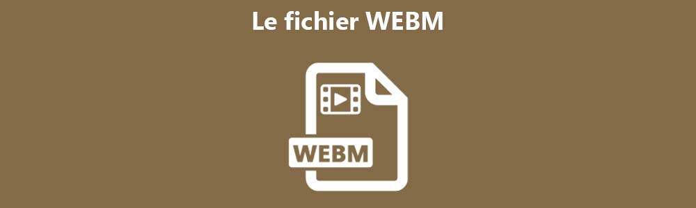 Le fichier WebM