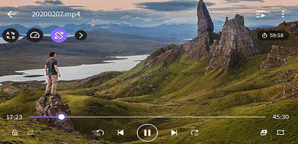 Lire un fichier avec KMPlayer