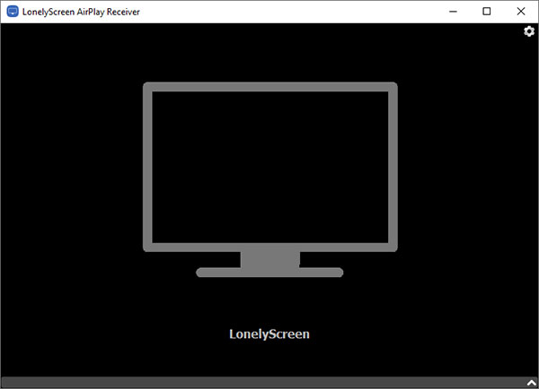 L'interface de LonelyScreen