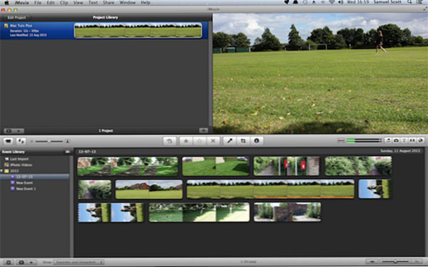 Faire du montage vidéo avec iMovie