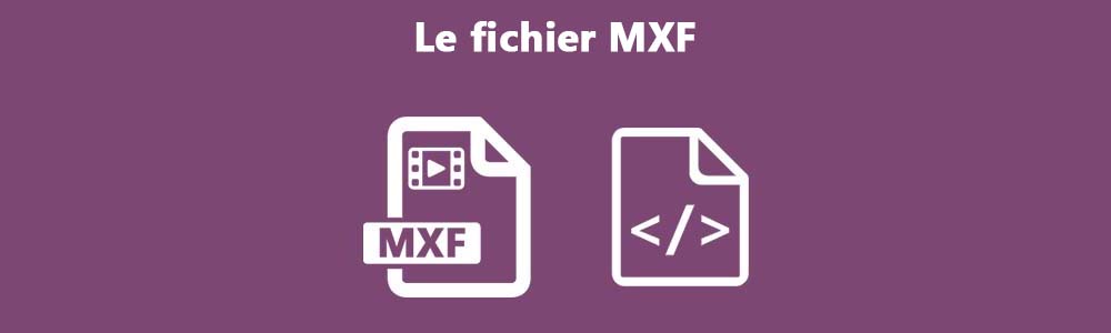 Le fichier MXF