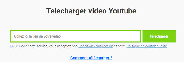 Télécharger une vidéo YouTube en ligne