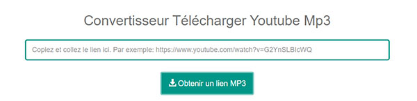 Enregistrer de la musique YouTube en ligne