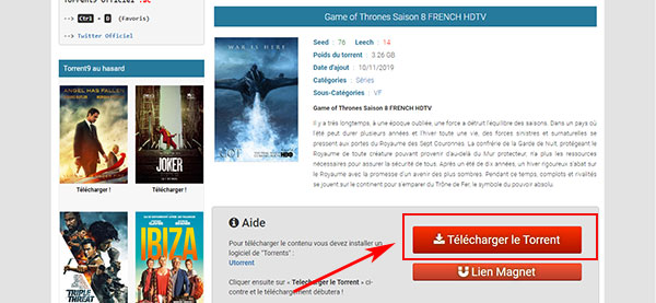 Télécharger le torrent