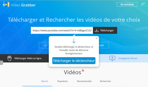 Télécharger le déclencheur