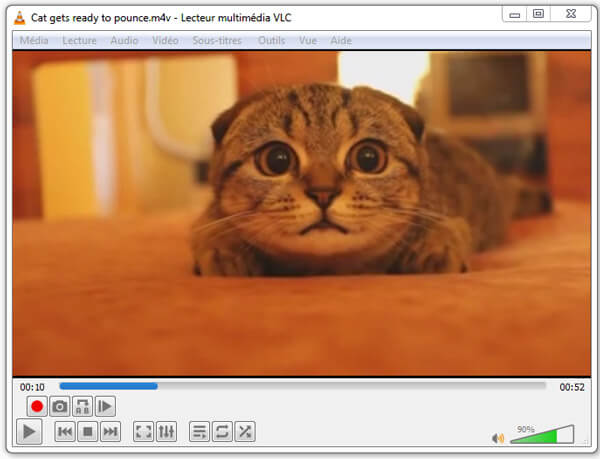 Lire fichier M4V sur VLC