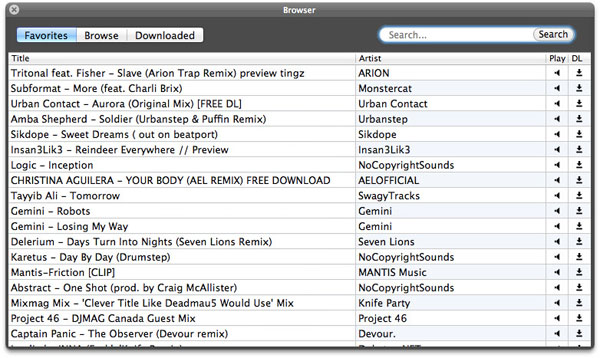 SoundCloud Downloader for Mac depuis Black-Burn