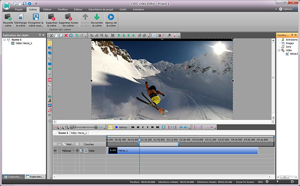 Couper une vidéo avec VSDC Free Video Editor