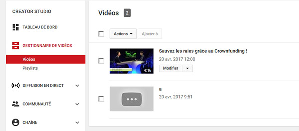 Upload Video to YouTube