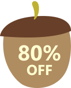 80% OFF